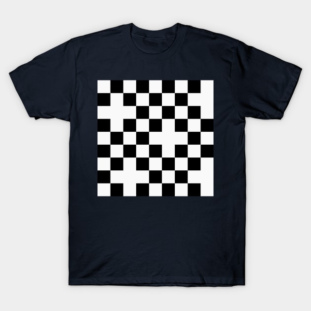 Checker Board T-Shirt by Tatsu_chan